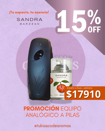 PROMO! Aerosol + Equipo 15% off