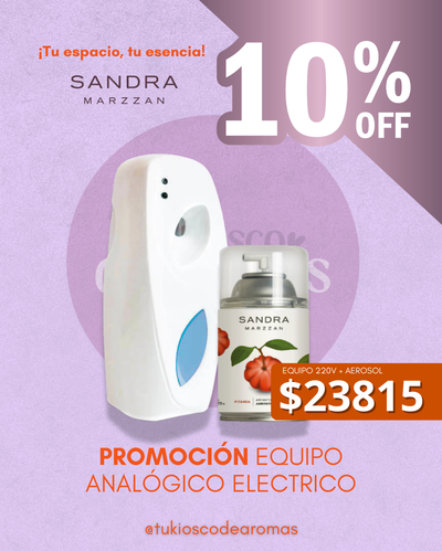 PROMO! Aerosol + Equipo 10% off