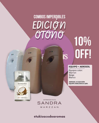 PROMO! 10%OFF Equipo Analógico + Aerosol a elección