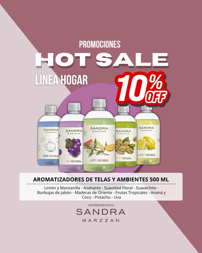 AROMATIZADOR DE TELAS Y AMBIENTES 500 ML (nivel 1)
