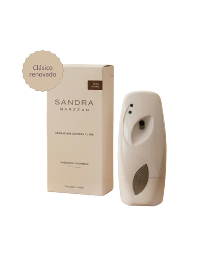 NUEVO DISEÑO! Equipo AMBIENTADOR AUTOMÁTICO Con pilas- SANDRA MARZZAN