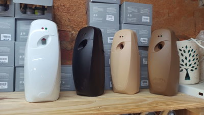 Equipo AMBIENTADOR AUTOMÁTICO 220V - BLANCO/BEIGE/MARRON/NEGRO