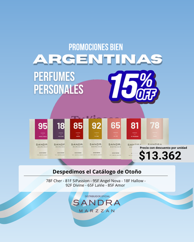 PERFUMES PERSONALES FEMENINOS 50 ML