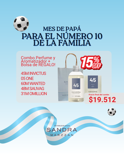 Combo para Papá! Perfume y Aromatizador + Bolsa de REGALO!