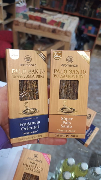 Sahumerios Palo Santo Buena Onda "Mini" - Aromanza
