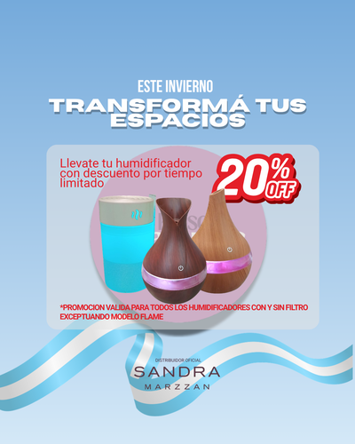Humidificador Con Filtro conexión USB | varios modelos
