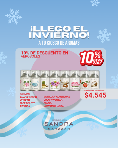 NUEVOS AROMAS! AEROSOLES 270 ML