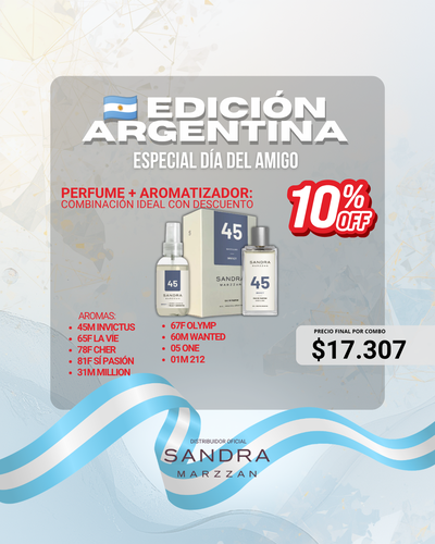 COMBO! Perfume + Aromatizador 120 ml | 10%OFF