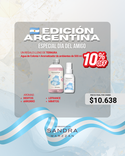 COMBO! Agua de Colonia + Aromatizador de 500 ml | 10%OFF