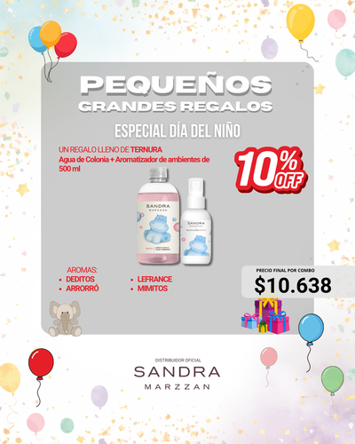 COMBO! Agua de Colonia + Aromatizador de 500 ml | 10%OFF