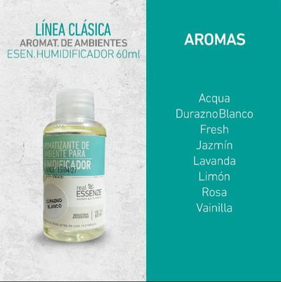 Esencia Humidificador 60ml - Real Essenze