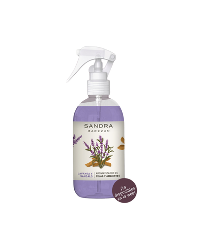NUEVO! AROMATIZADOR DE TELAS Y AMBIENTES 250 ML | Sandra Marzzan