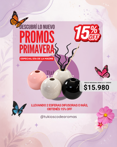 Esferas de Ceramica - Difusores