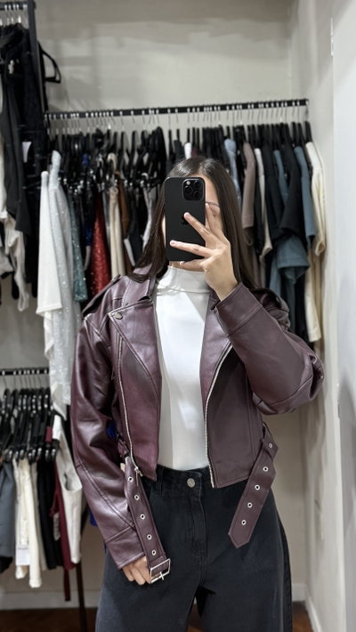 Campera Rock cherry