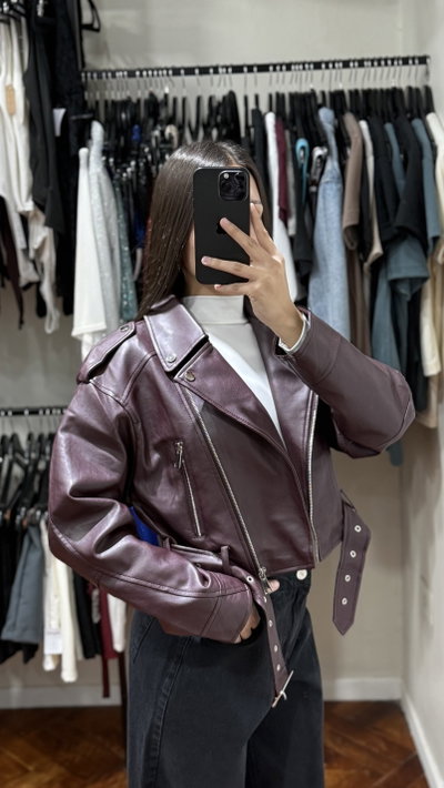 Campera Rock cherry
