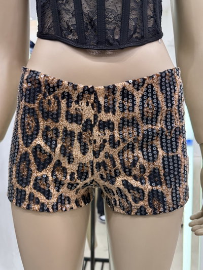Short Print lentejuelas