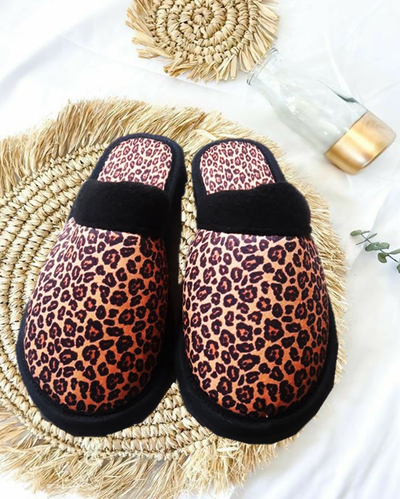 PANTUFLA ANIMAL PRINT