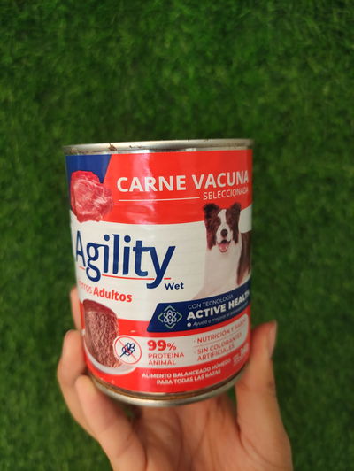 Alimento Húmedo Agility Perro AD. Carne o Pollo X 340G 
