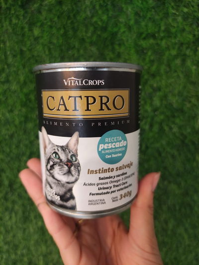 Cat Pro Alimento Húmedo Latas de Carne o Pescado X 340G