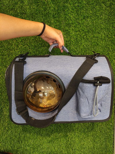 Bolso Transportador Con Visor y Burbuja