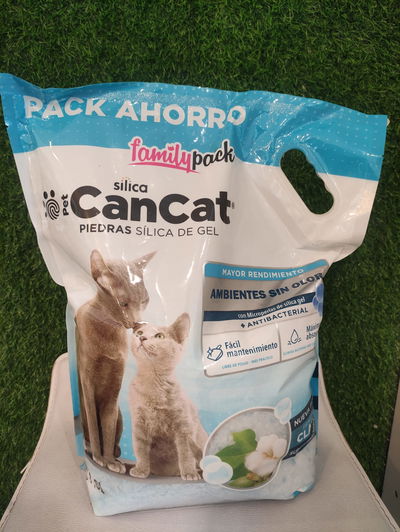 Piedra Silica Can Cat Natural Pack Ahorro x 7,6KG
