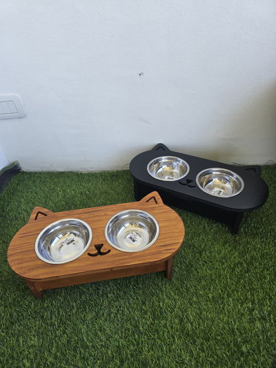 Comederos Doble con altura 