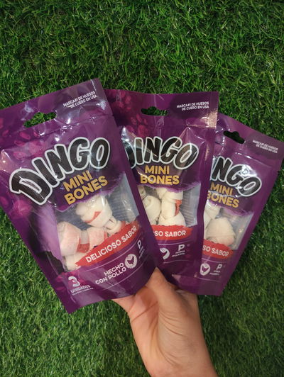 Huesitos Mini Dingo Para Perros x 3 Unidades