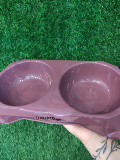 Comedero Doble Hexagonal