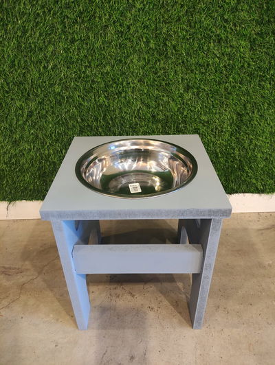 Comedero Simple Elevado De Madera