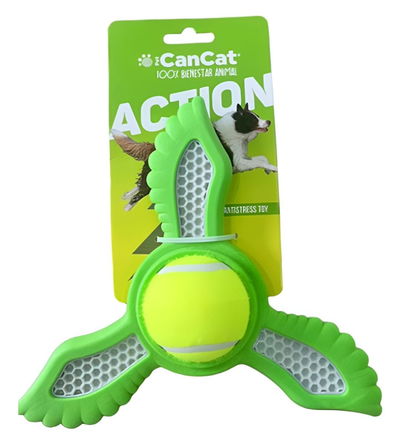 Estrella Voladora Con Pelota Y Chifle Can Cat