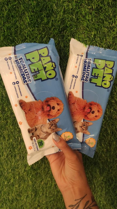 Toallitas Humedas Paño Pet
