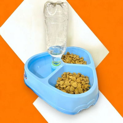 Comedero Y Bebedero Triple