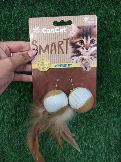 Juguete De Felpa Con Pluma Can Cat