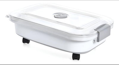 Contenedor Con Tapa Hermético Plegable Con Ruedas