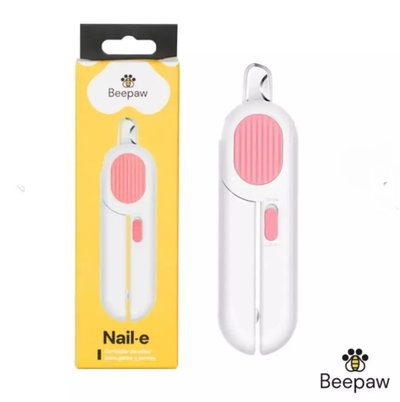 Alicate Corta Uñas Bee Paw Con Luz y Lima