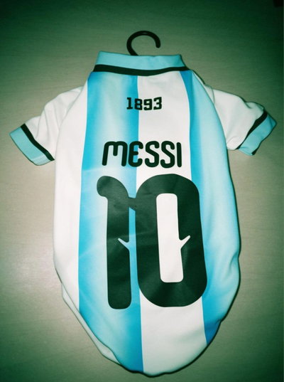 Camiseta Argentina para Mascotas – Edición Mundial 🐾