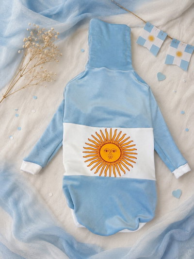 Polera De Plush Argentina 💙🤍