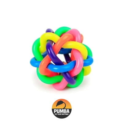Pelota Trenzada Con Cascabel 