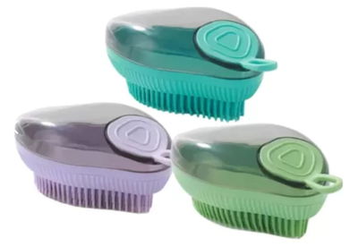 Cepillo Transparente Porta Shampoo