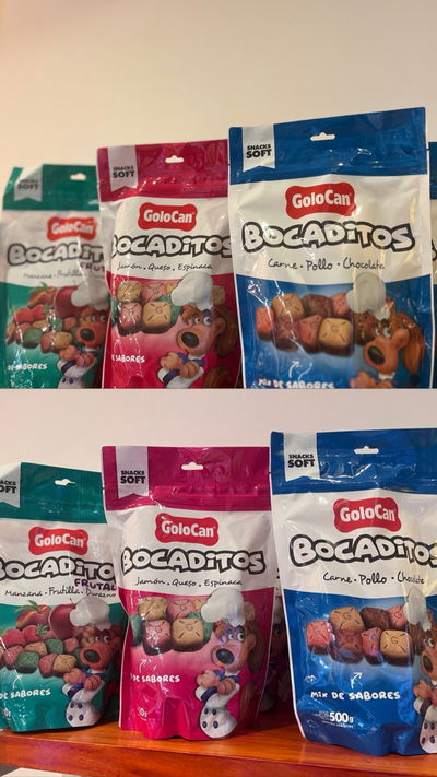 Bocaditos Humedos Para Perros x 500 Grs