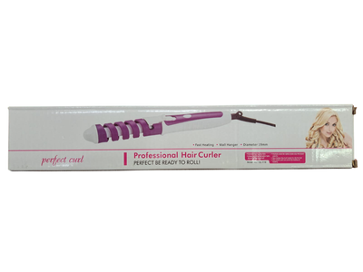 Buclera Rizador De Pelo Profesional Espiral 19mm - Cerámica y Calentamiento Rápido