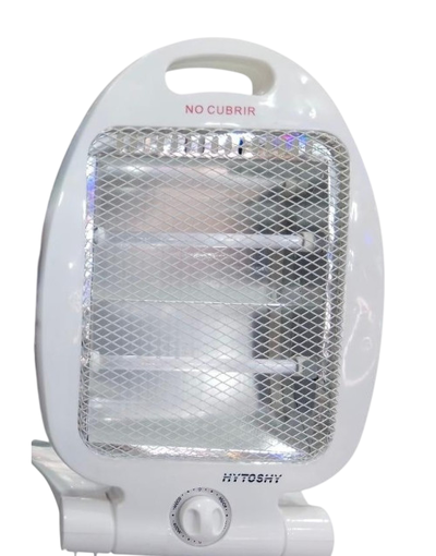 Estufa Infrarroja Hytoshy HT080 800W 2 Velas – Calor Directo e Instantáneo