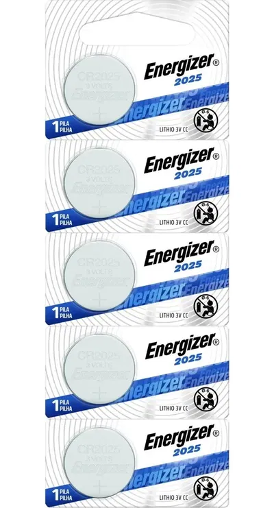 PILA ENERGIZER CR 2025 LITHIO 3V - Blister x 5
