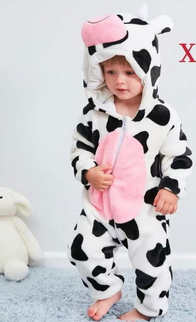 Pijama bebé  vaquita importado 