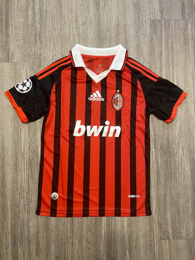 Camiseta Milan rayas retro ADULTO x unidades 
