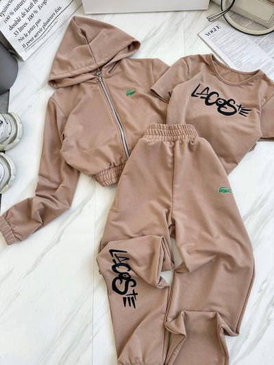 Conjunto frizado de Dama Lacoste