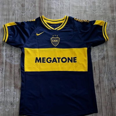 Camiseta Boca RETRO MEGATONE NIÑO x unidades 