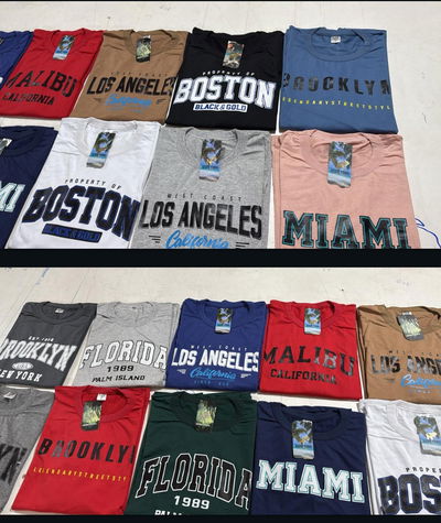 Pack x 12 Remera manga larga de hombre (1 al 6)
