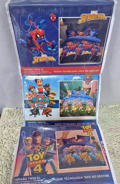 Sábanas infantiles importadas 