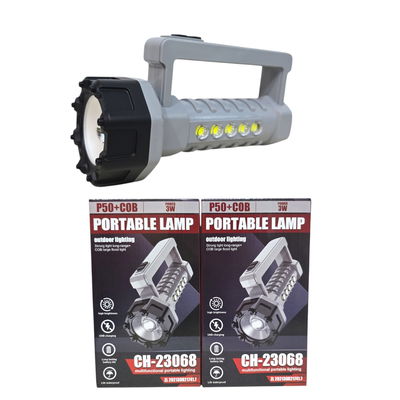 LINTERNA LED 4 EN 1 RECARGABLE